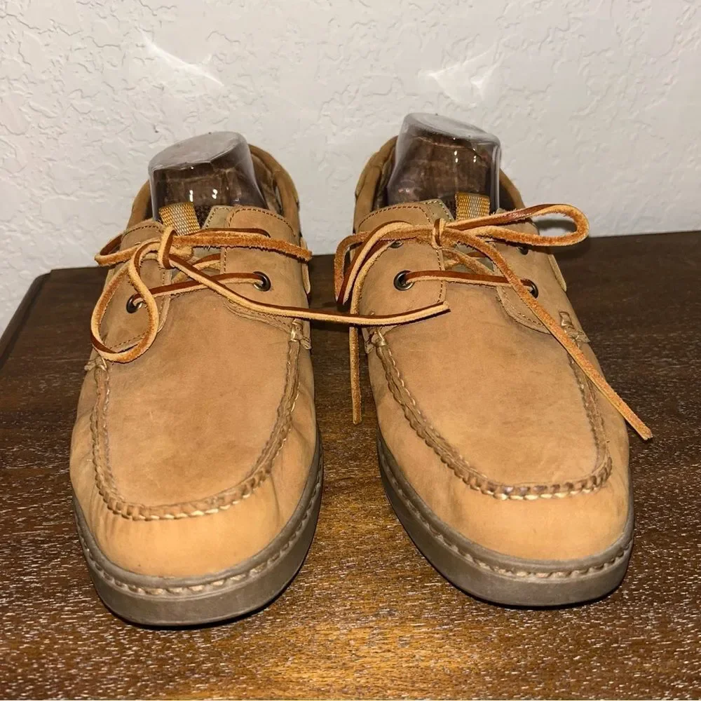 Bass Turnbuckle Slip On Lace Up Boat Loafer Shoes